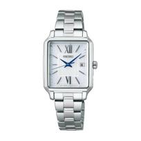 SEIKO SELECTION Moteriškas S serijos Moteriškas Saulės energija maitinamas Radijo bangomis valdomas kvadratinis laikrodis SWFH137 [Seiko Laikrodis] (su data)