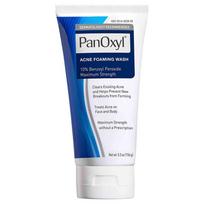 „PanOxyl“ spuogų prausimosi putos – 10 % benzoilo peroksido, maksimalaus stiprumo, 156 g