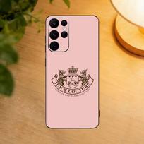 J-Juicy C-Couture Phone Case For Samsung S25,S24,S21,S22,S23,S30,Ultra,S20,Plus,Fe,Lite Black Shell Samsung S105G