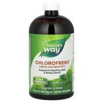 Nature's Way Chlorofresh Liquid Chlorophyll Mint Flavor 132mg 480ml (132mg per 2 Tablespoons) 480ml - 1 ea