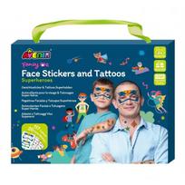 AVENIR Veido lipdukai ir tatuiruotės „Superherojai“