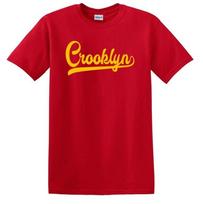 Crooklyn Script Marškinėliai su beisbolo uodega Komanda Brooklyn BK NY NYC Visų dydžių ir spalvų S