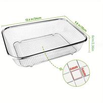 Stainless Steel Soil Mesh Sieve, Anti-Rust Durable Gardening Filter Tool for Sand Rock Compost Screening