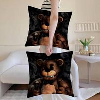 Movie Five N-Nights at F-Freddys Pillow Case Anti-dustmite Invisible zipper Sofa Bed 12x12Inch