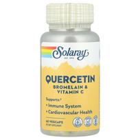 Solaray Quercetin Bromelain & Vitamin C Veggie Capsules, 60 Count 60 pcs - 1 ea