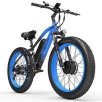 LANKELEISI MG740 PLUS Adult E-Bicycle 1000W 48V20AH City Ebicycle 26 inch Wide Tire Non Foldable LCD Instrument Electric Bicycle 1000W48V20AH-LH-tt**