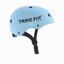 vaikiškas dviratininko šalmas trike fix su led lempute m 55–58 cm mėlynas