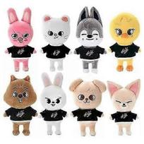 Vaikams Skzoo Stray Kids 8 dalių pliušinių lėlių rinkinys Kolekcinis minkštas žaislas Kawaii Dovana