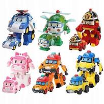 Robocar Roy Helly Poli Amber 6 vnt. rinkinys Rekomenduoju