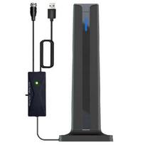 Skaitmeninė HD televizijos antena patalpoms, HDTV 1080P 4K didelio diapazono didelio stiprinimo antena išmaniesiems televizoriams