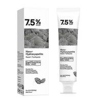 7,5% Nano hidroksiapatito dantų pasta, be fluoro, emalio atstatymas, balinimas, vėsinantis mėtų skonis, gaivus kvapas 1pc