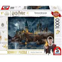 Schmidt Spiele Thomas Kinkade Studios Wizarding World Harry Potter - Hogwarts Castle, Puzzle 1000 pieces 58577