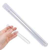 PP plastikinis mėgintuvėlis 15x150mm su kamštiniu kamščiu