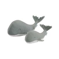 Little Dutch Mažas pliušinis žaislas banginis ´Ocean Mint´ 24cm
