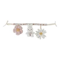 Little Dutch Vežimėlio žaislų grandinėlė Miffy ´Vintage Little Flowers´