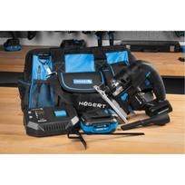 Hogert Pjūklas HT2E233-0JS-PROMO-SET 18V, 4 Ah baterija, 4A greitas įkroviklis, beanglinis variklis, 2,5 kg, 4 pozicijos