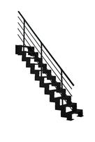 Laiptai Minka Modulario Mini 45102, 80 cm x 300 cm