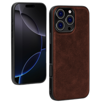 Telefono dėklas X-Level „Earl III Collection“ skirtas Apple iPhone 17 rudas