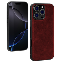 Telefono dėklas X-Level Earl III Collection skirtas Apple iPhone 16 Pro Max raudonas