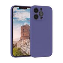 Telefono dėklas Silicone Apple iPhone 16 Pro Max violetinis