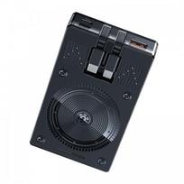 Išorinė baterija WK Design WP-331 juoda 10000mAh (Belaidis įkrovimas 15W / PD 20W / QC3.0 22.5W)