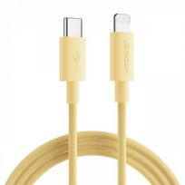 USB laidas Joyroom S-2024M13 geltonas Type-C / Lightning 200cm (iki 20W)