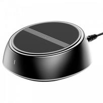 Belaidis įkroviklis Baseus Star 2in1 juodas 10W (greitas įkrovimas) + 3 USB prievadai