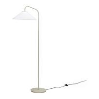 Pastatomas šviestuvas kreminės spalvos (aukštis 158 cm) su stiklo gaubtu Solid – Hübsch