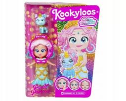 Figūrėlių rinkinys, su priedais Magic Box Kookyloos Glitter Unicorns, įvairių spalvų