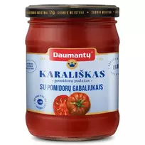 Pomidorų padažas su pomidorų gabaliukais KARALIŠKAS DAUMANTŲ, 500 g