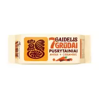 Sausainiai GAIDELIS 7 grūdai pusrytainiai morka + cinamonas, 160 g