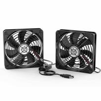 ELUTENG 2 viename USB ventiliatorius 140 mm 5 V