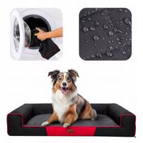Doggy VICTORIA neperšlampamas šuns guolis - sofa su nuimamu užvalkalu, XL 100x65 cm