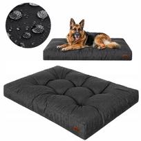 Dygstiniuotas vandeniui atsparus čiužinys, didelė guolis-sofa šunims XL 120x90