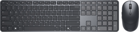 Dell | Pro 7 Slim KM726 | Keyboard and Mouse Set | Wireless | Mouse included | Batteries included | Lithuanian | Wireless connection | Black 580-BDPB | 5397321030072