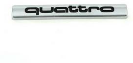 VAG "Audi A4 A6 A8 Quattro" galinė vardinė lentelė, užrašas, emblema 4B0853737D2ZZ originali