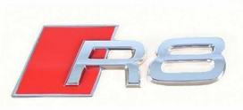 VAG AUDI R8 429 4S3 4S9 Chromuotas užrašas su emblema originalus 420853741A2ZZ