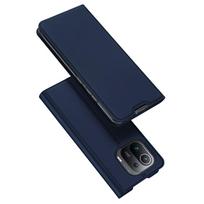 DUX DUCIS Skin Pro knygos tipo dėklas telefonui Xiaomi Mi 11 Pro mėlynas