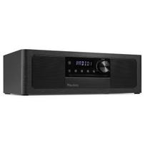 Muzikinis centras Audizio Lunata Premium CD/DAB+/FM/USB/BT, juodas