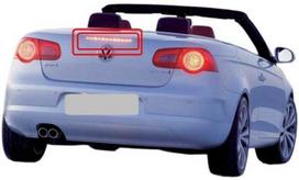 VAG VW EOS 2006-2011 galinis trečiasis stabdymo žibintas 1Q0945097B originalus