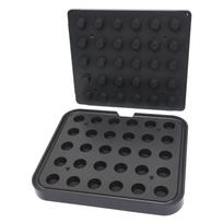 Tartaletės forma - apvali - 35/29 mm - 30 vnt