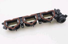 VAG Įsiurbimo Kolektoriaus Apatinė Dalis Audi A4 A5 A6 A7 A8 Q7 Originalus 06E133109BC