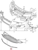 Vag Spoiler Audi A8 2010 2013 Originalus 4H0807110A