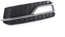 VAG AUDI A5 S5 13-15 priekinio bamperio rūko žibinto grotelės kairės pusės originalios 8T0807681M01C