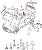 VAG AUDI Q5 8RB dangtelio dangtelis 4G originalus L0907299AB4PK