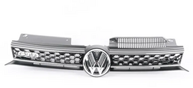 VAG VW GOLF priekinio bamperio radiatoriaus grotelės originalios 5K0853651BGATL