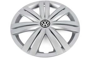 VAG "VW Jetta Mk6" 15- ratų centrinio rato dangtelis chromuotas juodas originalus 5C0601147EQLV