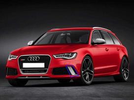 VAG Naujas originalus Audi RS6 13-16 priekinis kairysis aliuminio-matinis grotelių dangtis 4G0807795AP6