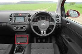 VAG Neu Original VW Golf Plus 05-14 Tiguan 07-17 Priekinis Vidurys Prietaisų Skydelio Peleninė Rinkinys