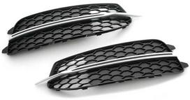 VAG Naujas originalus AUDI A6/S6 S-Line priekinis bamperis kairysis apatinis groteles 4G0807681J01C OEM